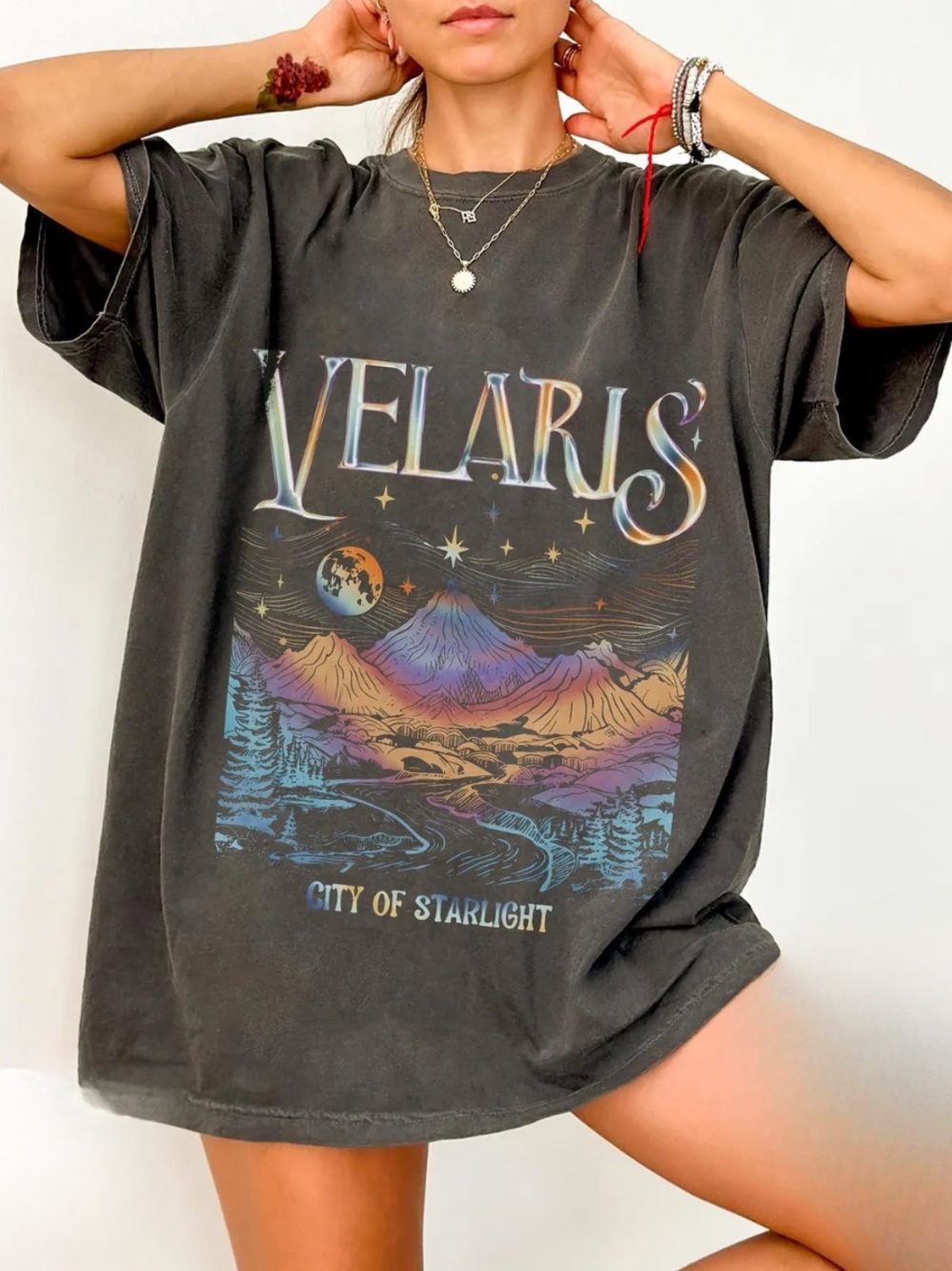 Comfort Colors Pepper 'Velaris' Short-Sleeve Graphic Tee